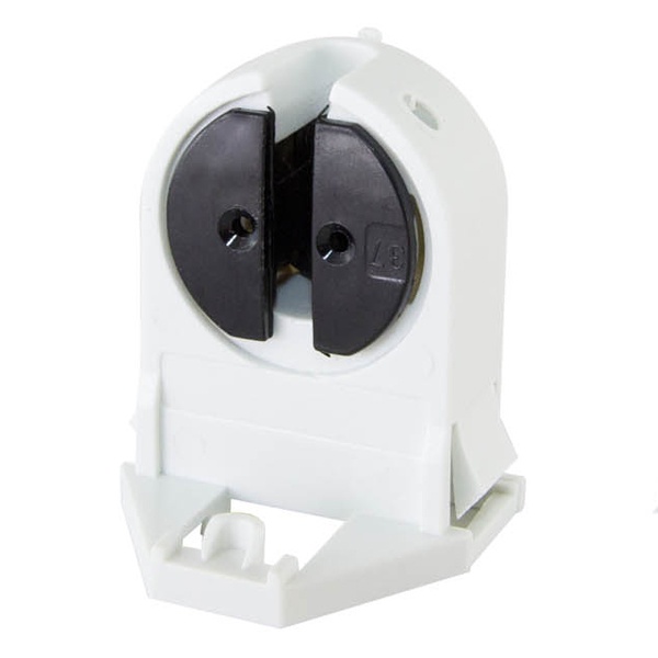 Патрон G5 TDM стоечный сквозной вращающийся распорки+стопор для ламп T5