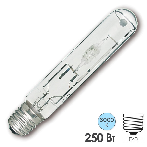 Лампа металлогалогенная газоразрядная Foton HS-I T 250W 6000K E40 SM 46x226mm (ДРИ) (МГЛ)