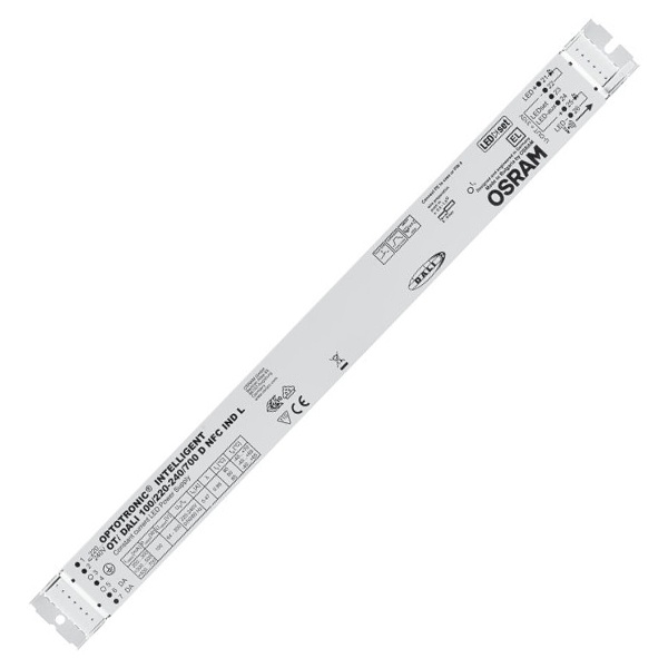 LED драйвер Osram OTi DALI 75/220…240/550 D NFC IND L 8-75W 64-300V 125-550мА