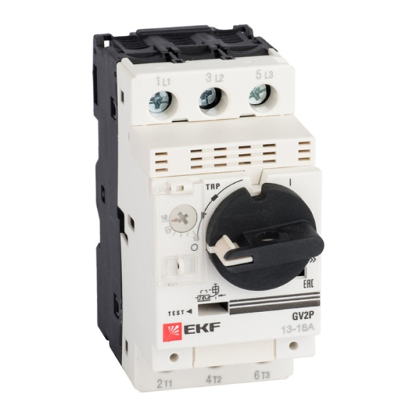 Автомат пуска двигателя EKF GV2P 9-14А (автомат защиты двигателя)