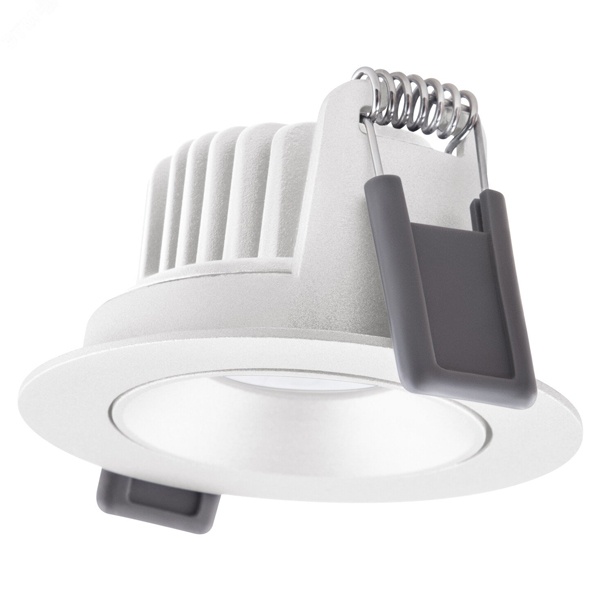 Светильник светодиодный Downlight Spot ADJ P 8W/927 2700K 36° 640Lm IP20 DIM DIP D81/d68x43mm