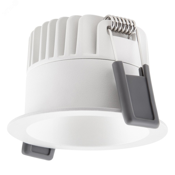 Светильник светодиодный Downlight Spot DK FIX P 8W/940 4000K 36° 720Lm IP44 DIM DIP D81/d68x54mm