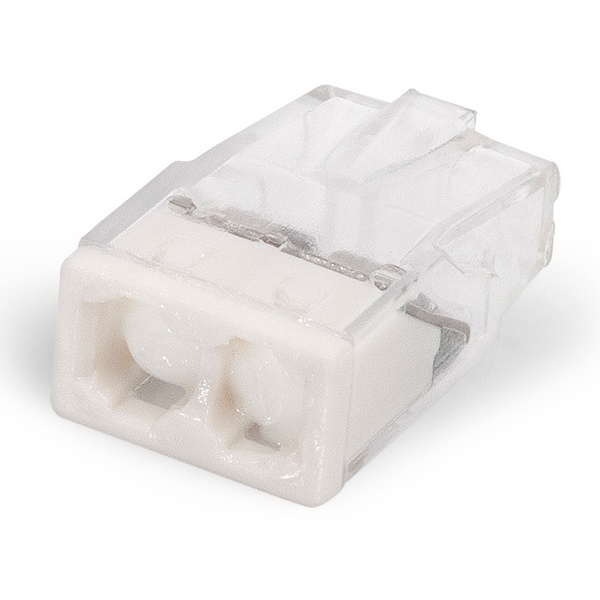 Клемма миниатюрная КВТ 2 х (0,5-2,5) СМК 2273-242 с контактной пастой