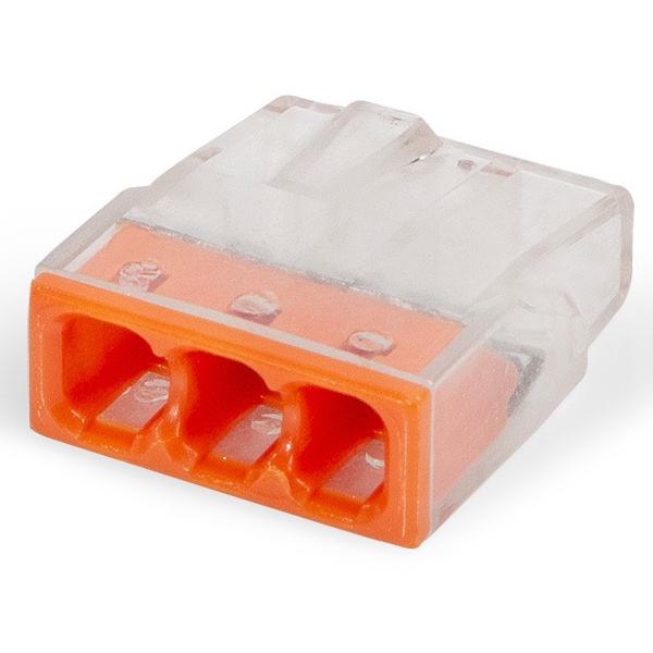 Клемма миниатюрная КВТ 3 х (0,5-2,5) СМК 2273-203