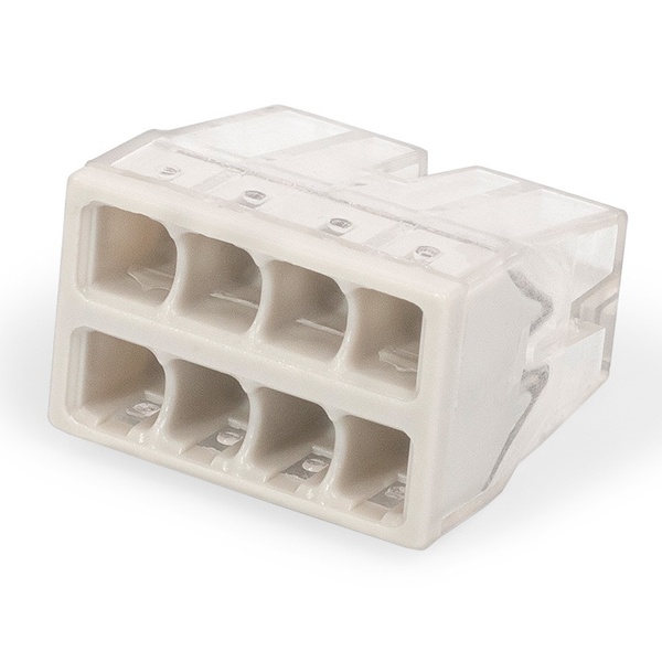 Клемма миниатюрная КВТ 8 х (0,5-2,5) СМК 2273-208