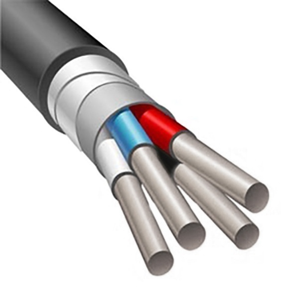 Кабель силовой ККЗ бронированный АВБШвнг(А)-LS 4х25 алюминиевый ГОСТ 31996