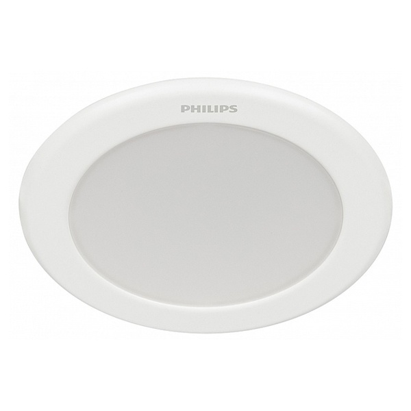 Светильник светодиодный Philips Downlight DN027B G3 D90RD LED 6/NW 6W 4000K 600lm d-90/D-115x40mm
