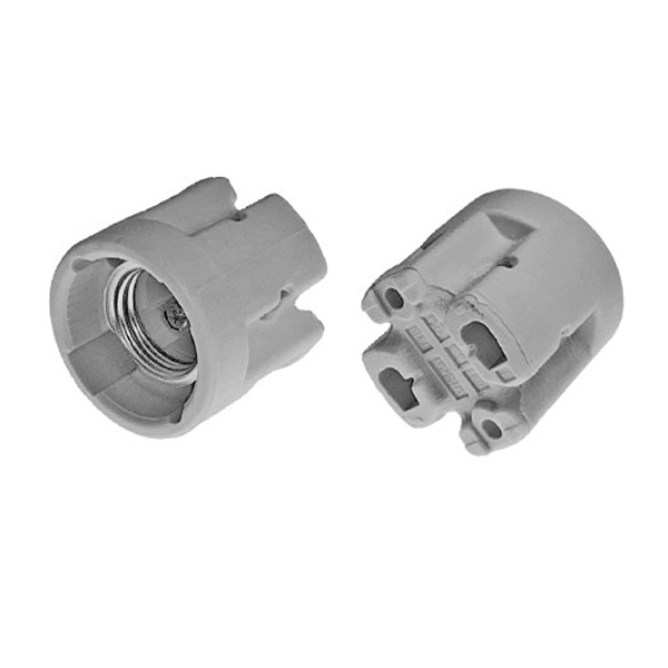 Патрон VS 62104 под газоразрядные лампы МГЛ E27 PORZ-FSSG 5KV 210°C