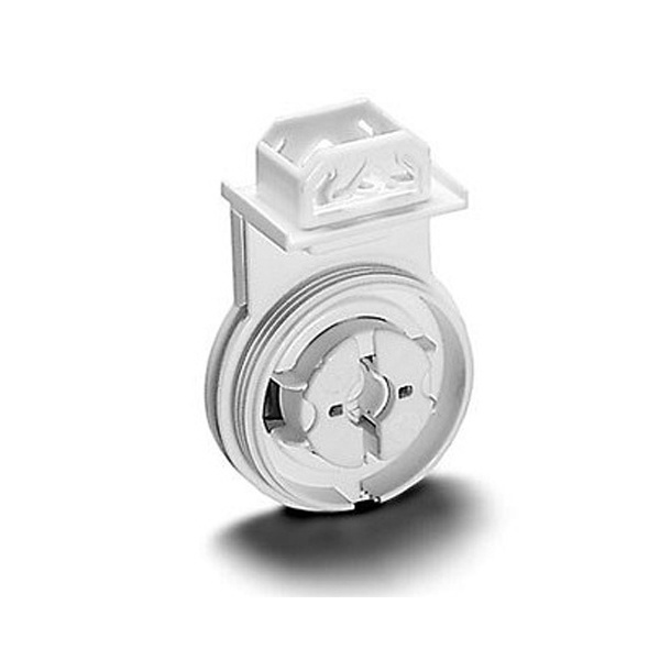 Патрон VS 84172 G13 для ламп T8/T12 IP65 поворотный, вставной с защелками серый, система 163