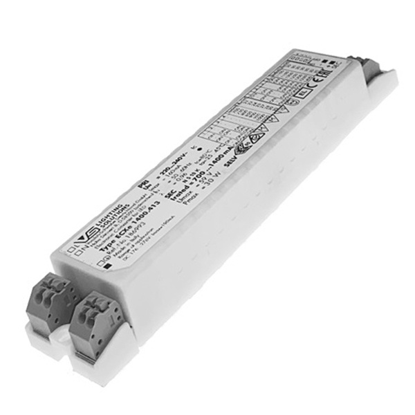 LED драйвер VS ECXe 1400.413 21-30W 5-30V 700-1400мА DIP-переключатель 150x30x21mm
