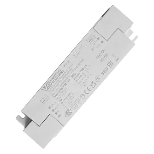 LED драйвер VS ECXd 700.564 9W 5-13V 700мА DALI2 150х43х25mm
