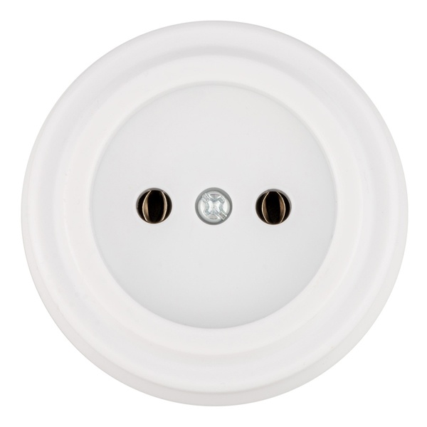 Накладная розетка TDM Виви 2П 10А 250В белая