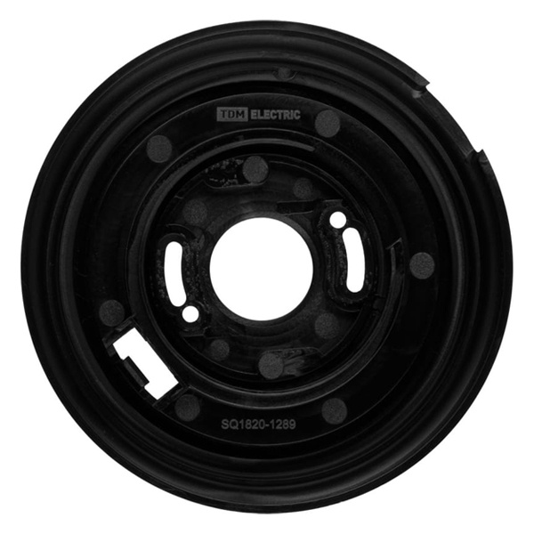 Рамка TDM Виви 1 пост черная