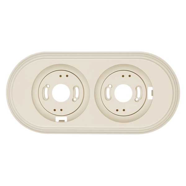 Рамка TDM Виви 2 поста слоновая кость (бежевый)