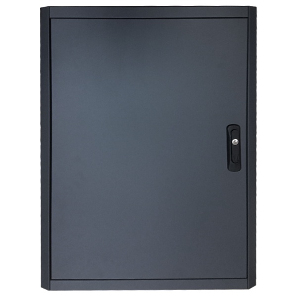 Щит распределительный встраиваемый ЩРВ-96 (2х4х12) 684х560х120 IP31 RAL9005 (муар черный)