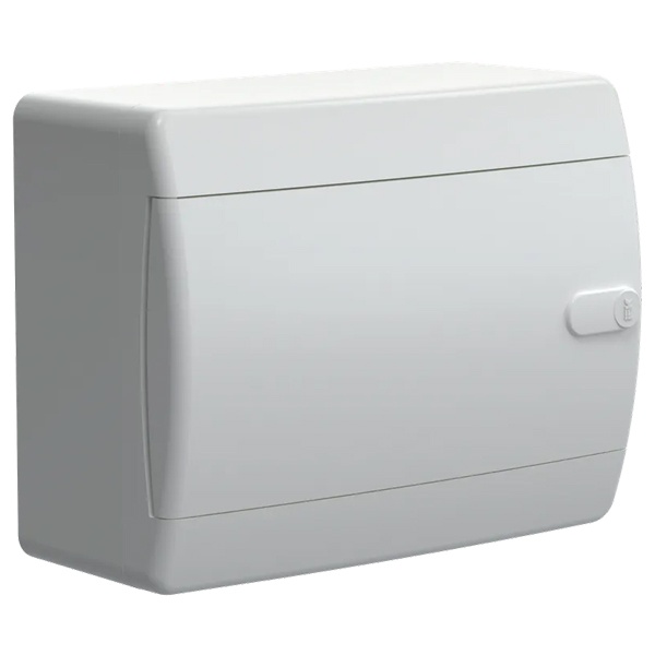 Щит накладной ИЭК UNION Compact ЩРН-П-8 8м белая дверь IP41