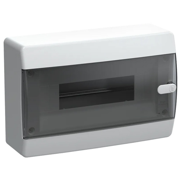 Щит накладной ИЭК UNION Compact ЩРН-П-12 12м прозрачная дверь IP41