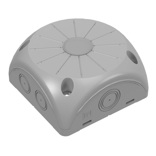 Коробка распределительная Промрукав 100х100х50 для видеокамер безгалогенная (HF) серая [ 20шт] IP68