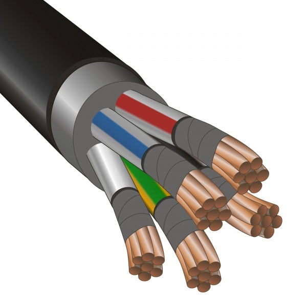 Кабель силовой ККЗ ВВГнг(А)-FRLS 5х35 медный огнестойкий ГОСТ 31996