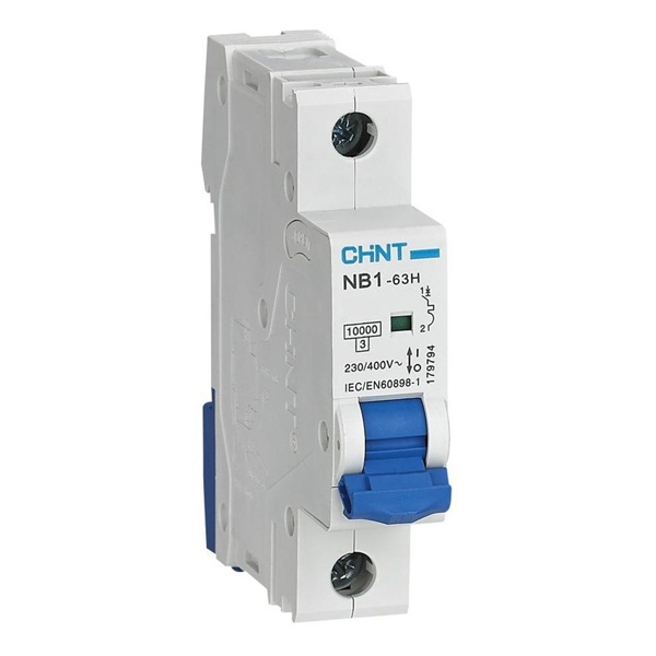 Автоматический выключатель Chint NB1-63H 1P 2A 10кА х-ка C (R) (автомат электрический)