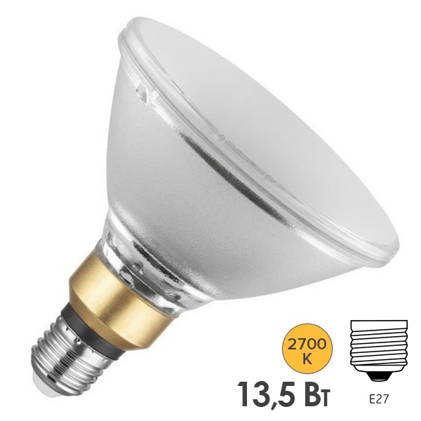 Лампа светодиодная Ledvance LED PAR38 120 13,5W/827 2700K 30° E27 1035Lm