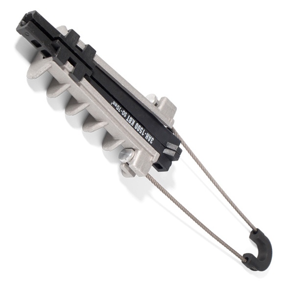 Зажим анкерный КВТ ЗАН-1500 (PA 1500) для изолированной несущей нейтрали провода СИП