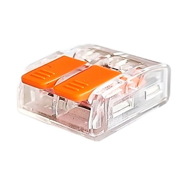 Клемма LightBest LBW 221-412 соединительная 2 проводная 0.08-4 мм (для одножильных или многожильных)