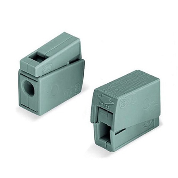 Клемма LightBest LBW 224-101 соединительная 2 проводная 0.5-2.5мм (для одножильных или многожильных)