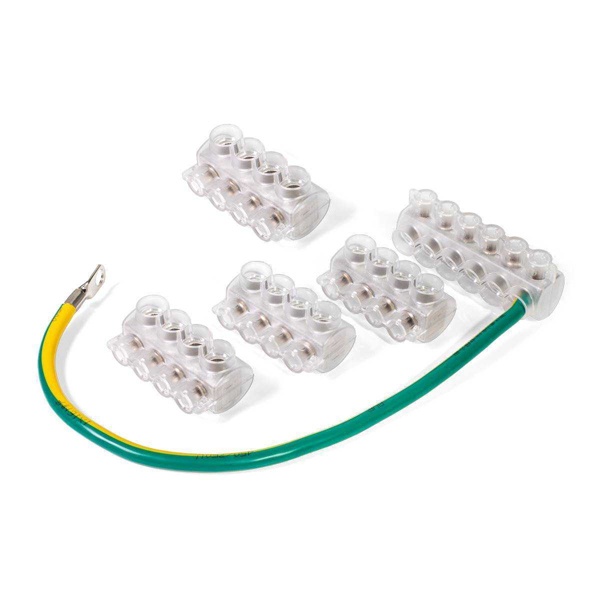 Набор клеммников КВТ НК-15.5 (SV-15.5: 4х KE 10.1+1х KE 10.3) для сетей уличного освещения