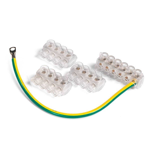 Набор клеммников КВТ НК-50 (SV-50: 3х KE10.504+1х KE10.506) для сетей уличного освещения