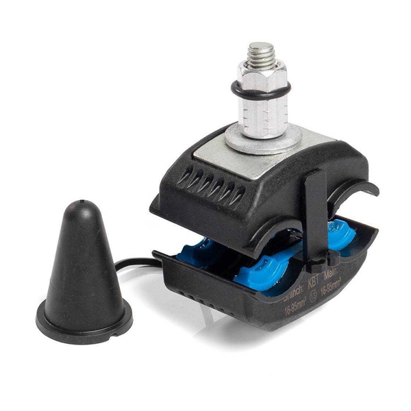 Зажим прокалывающий ответвительный КВТ ЗПО 16-95/16-95 для провода СИП