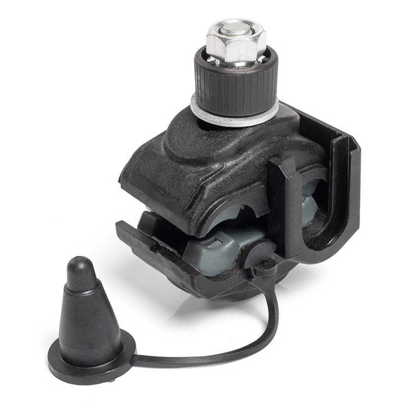 Зажим прокалывающий ответвительный КВТ ЗПОн 16-150/4-50 для неизолированных проводов СИП