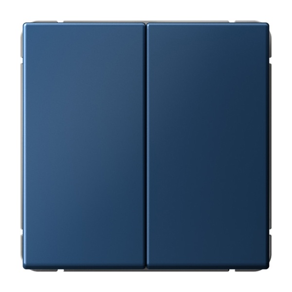 Двухклавишная кнопка без фиксации SE ArtGallery 10А аквамарин