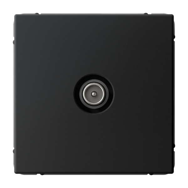 Розетка телевизионная SE ArtGallery проходная 4dB карбон