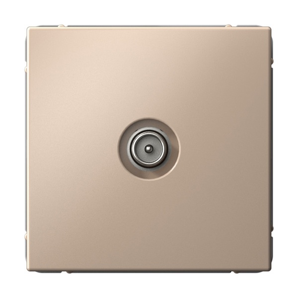 Розетка телевизионная SE ArtGallery проходная 4dB песочный