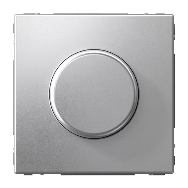 Светорегулятор SE ArtGallery поворотно-нажимной LED RC 400Вт алюминий