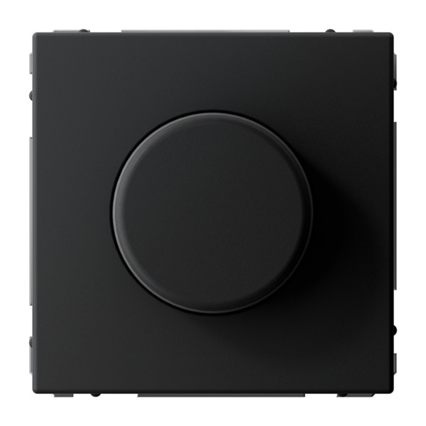 Светорегулятор SE ArtGallery поворотно-нажимной LED RC 400Вт карбон