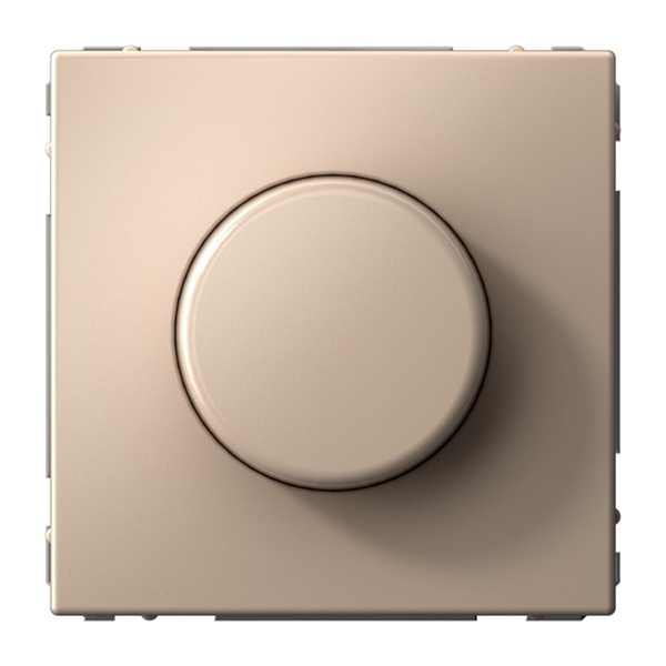 Светорегулятор SE ArtGallery поворотно-нажимной LED RC 400Вт песочный