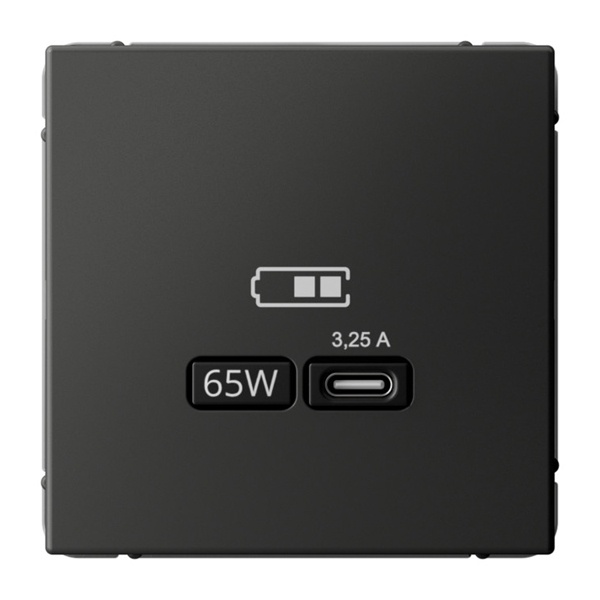 Зарядка USB SE ArtGallery тип-C 65Вт QC PD базальт