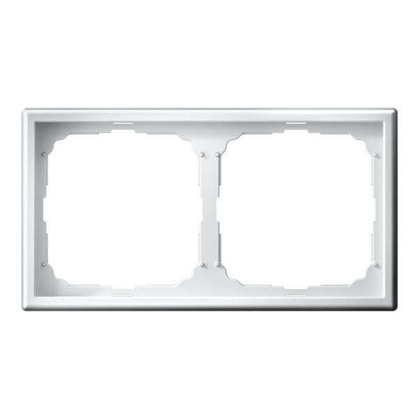 Рамка Systeme Electric ArtGallery 2 поста белая