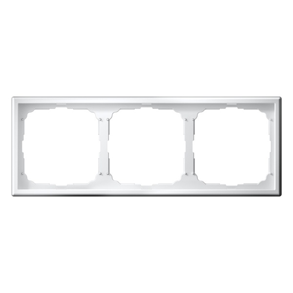 Рамка Systeme Electric ArtGallery 3 поста белая