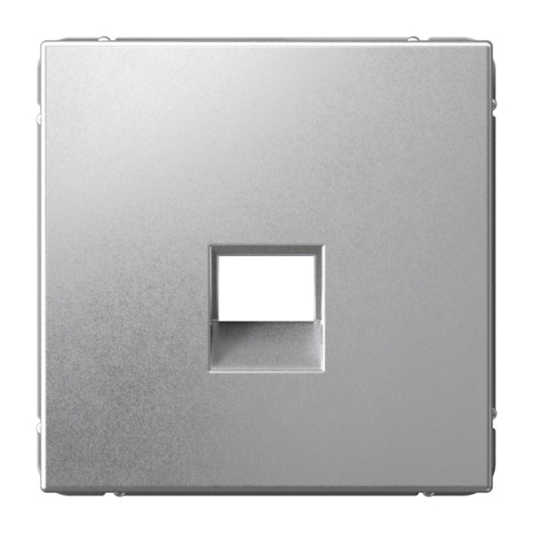 Накладка SE ArtGallery для информационных разъёмов типа Keystone алюминий