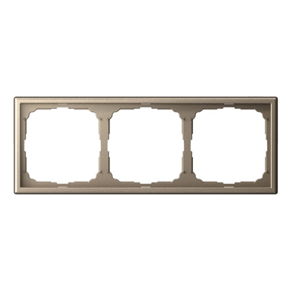 Рамка Systeme Electric ArtGallery 3 поста шампань