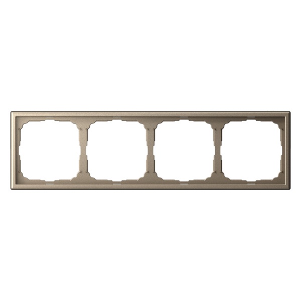 Рамка Systeme Electric ArtGallery 4 поста шампань