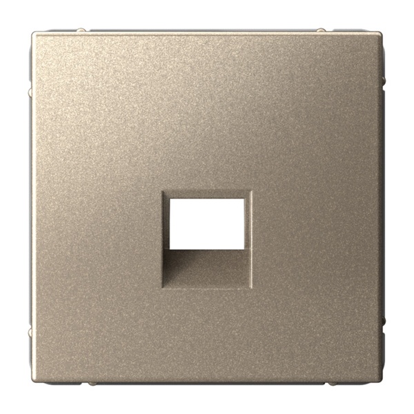 Накладка SE ArtGallery для информационных разъёмов типа Keystone шампань