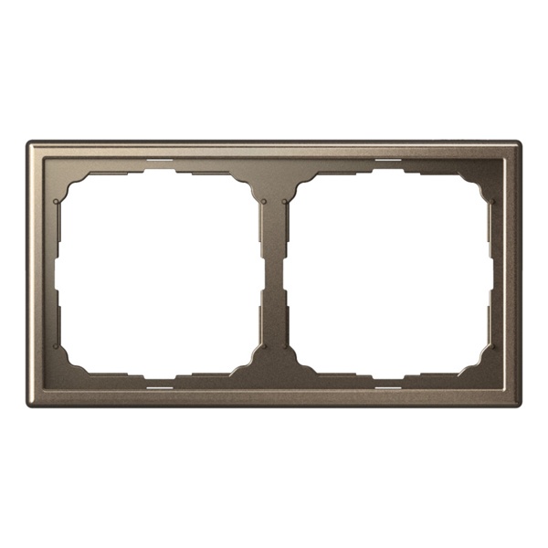 Рамка Systeme Electric ArtGallery 2 поста мокко