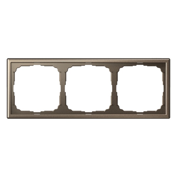 Рамка Systeme Electric ArtGallery 3 поста мокко