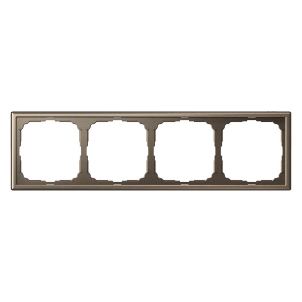 Рамка Systeme Electric ArtGallery 4 поста мокко