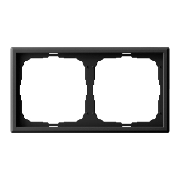 Рамка Systeme Electric ArtGallery 2 поста карбон