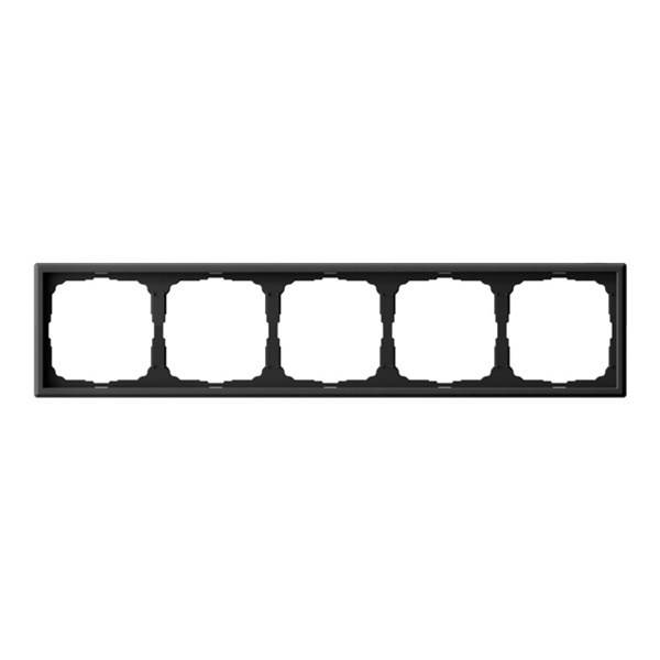 Рамка Systeme Electric ArtGallery 5 постов карбон